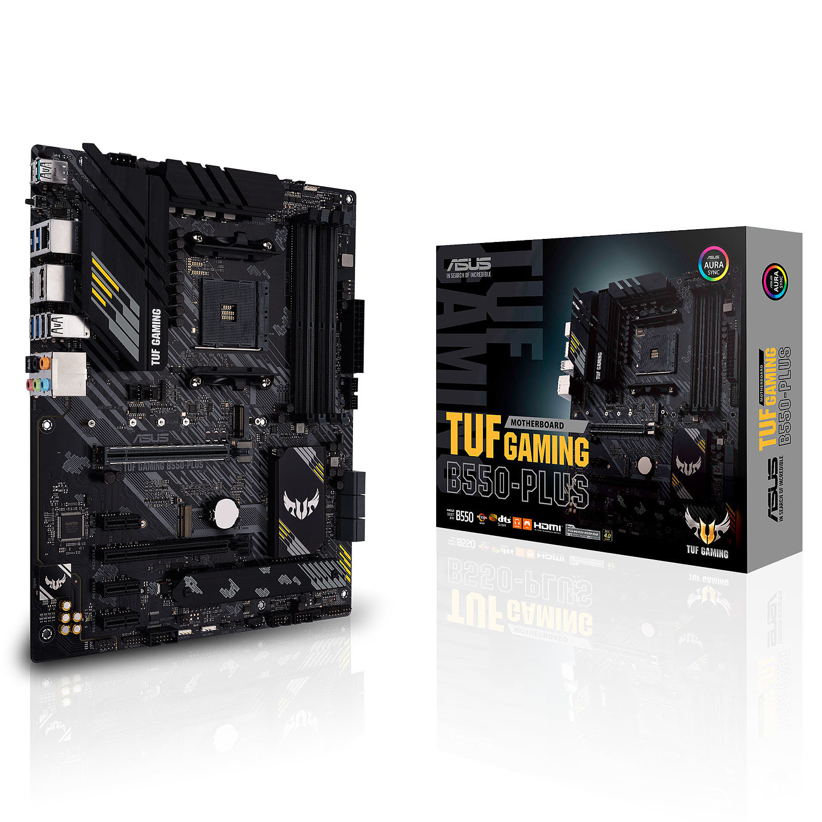 Asus TUF GAMING B550-PLUS ATX  - Carte mère Asus - grosbill-pro.com - 0