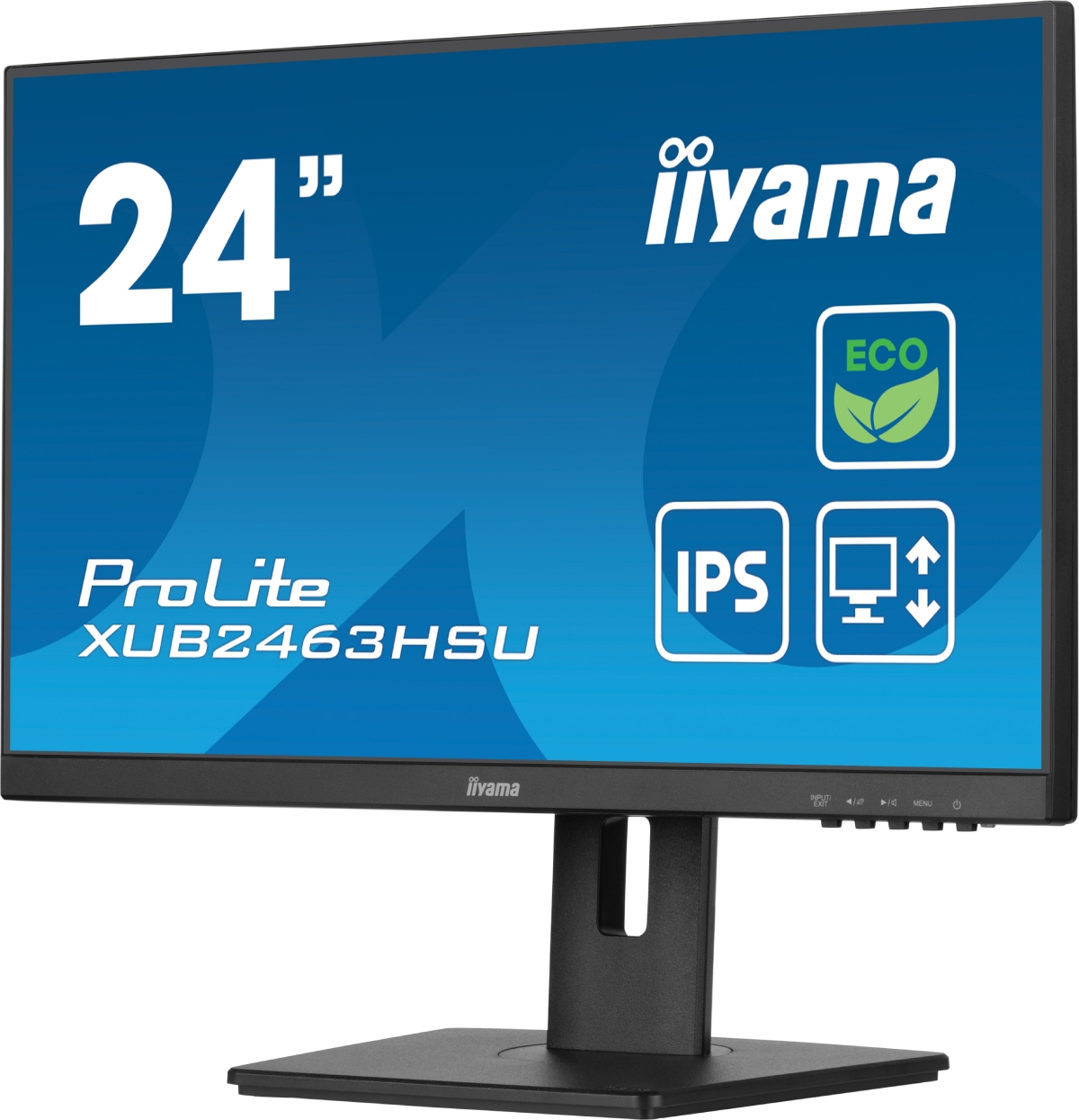 Iiyama 24"  XUB2463HSU-B1 - Ecran PC Iiyama - grosbill-pro.com - 3