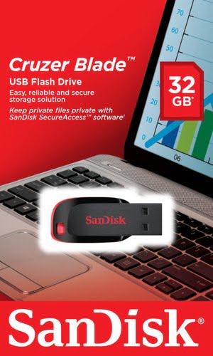 SanDisk USB Cruzer Blade 32GB - Achat / Vente sur grosbill-pro.com - 2