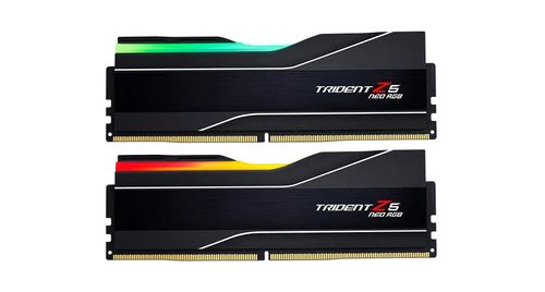 G.Skill Trident Z5 Neo RGB, DDR5-6000, CL36, AMD EXPO - 32 GB Dual-Kit, Schwarz - Achat / Vente sur grosbill-pro.com - 1