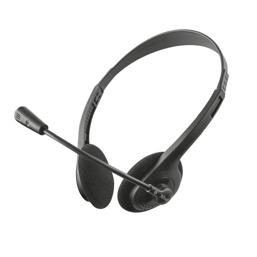 Trust Primo Stereo Noir - Micro-casque - grosbill-pro.com - 0