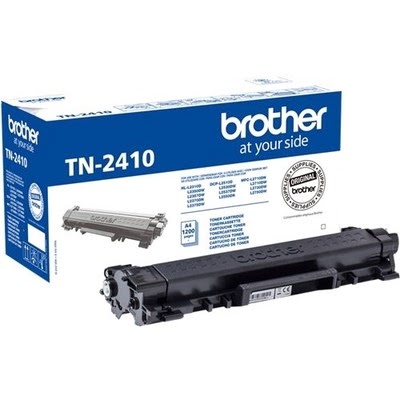 Toner Noir 1200 p. TN-2410 pour imprimante Laser Compatible Brother - 0
