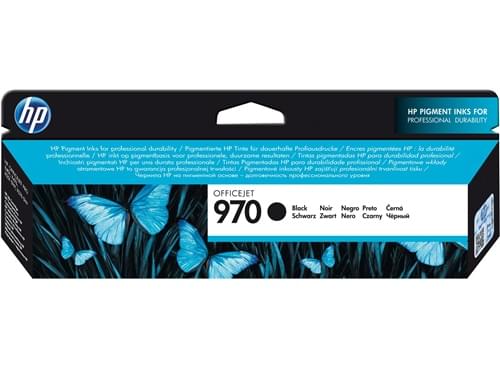 Cartouche Officejet 970 Noire - CN621AE pour imprimante Jet d'encre HP - 0