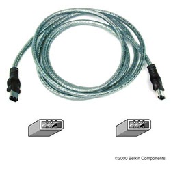 Câble Firewire IEEE1394 6P-6P - 1.8m