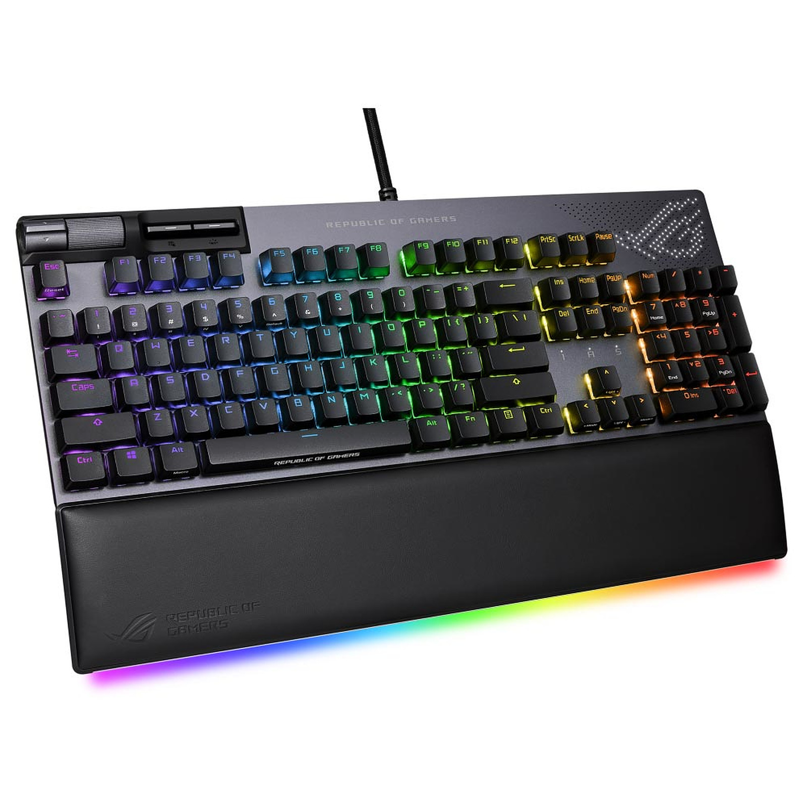 ASUS ROG Strix Scope TKL - Clavier mécanique AZERTY filaire pour