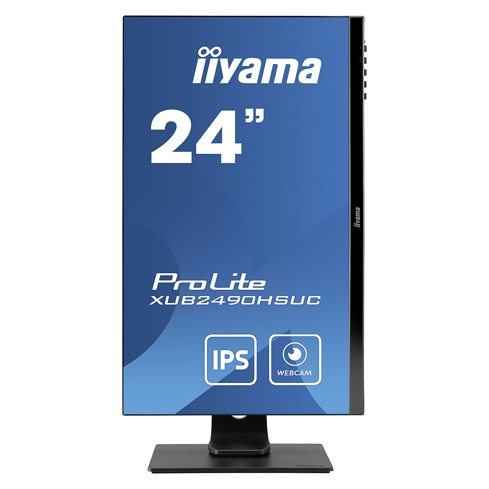 Iiyama 24"  XUB2490HSUH-B1 - Ecran PC Iiyama - grosbill-pro.com - 1