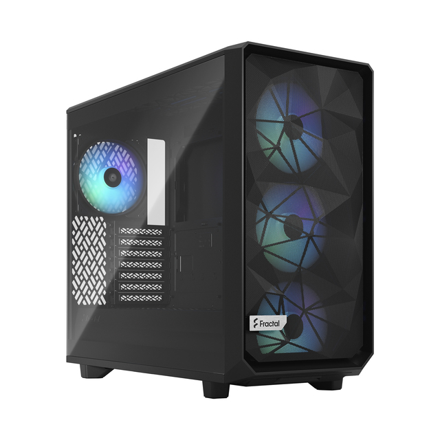 Fractal Design Meshify 2 Lite TG RGB Black Noir - Boîtier PC - 0