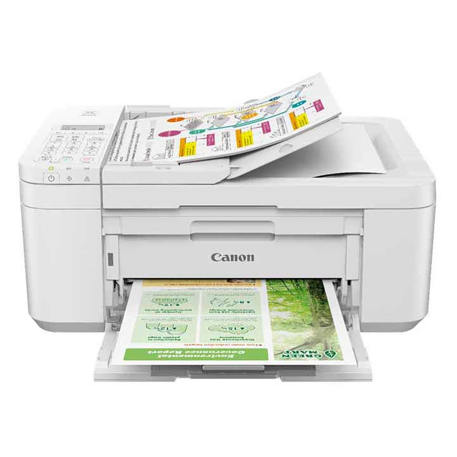 Imprimante multifonction Canon PIXMA TR4651 Blanche - grosbill-pro.com - 0