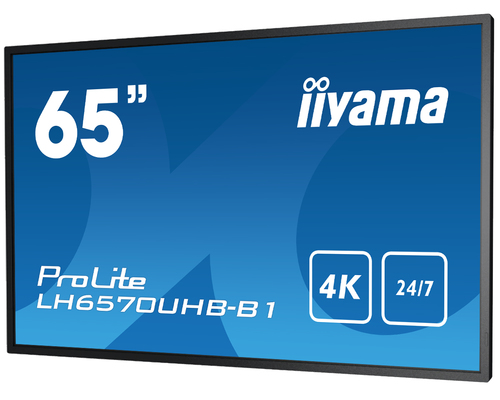 Iiyama LH6570UHB-B1 (LH6570UHB-B1) - Achat / Vente Affichage dynamique sur grosbill-pro.com - 6