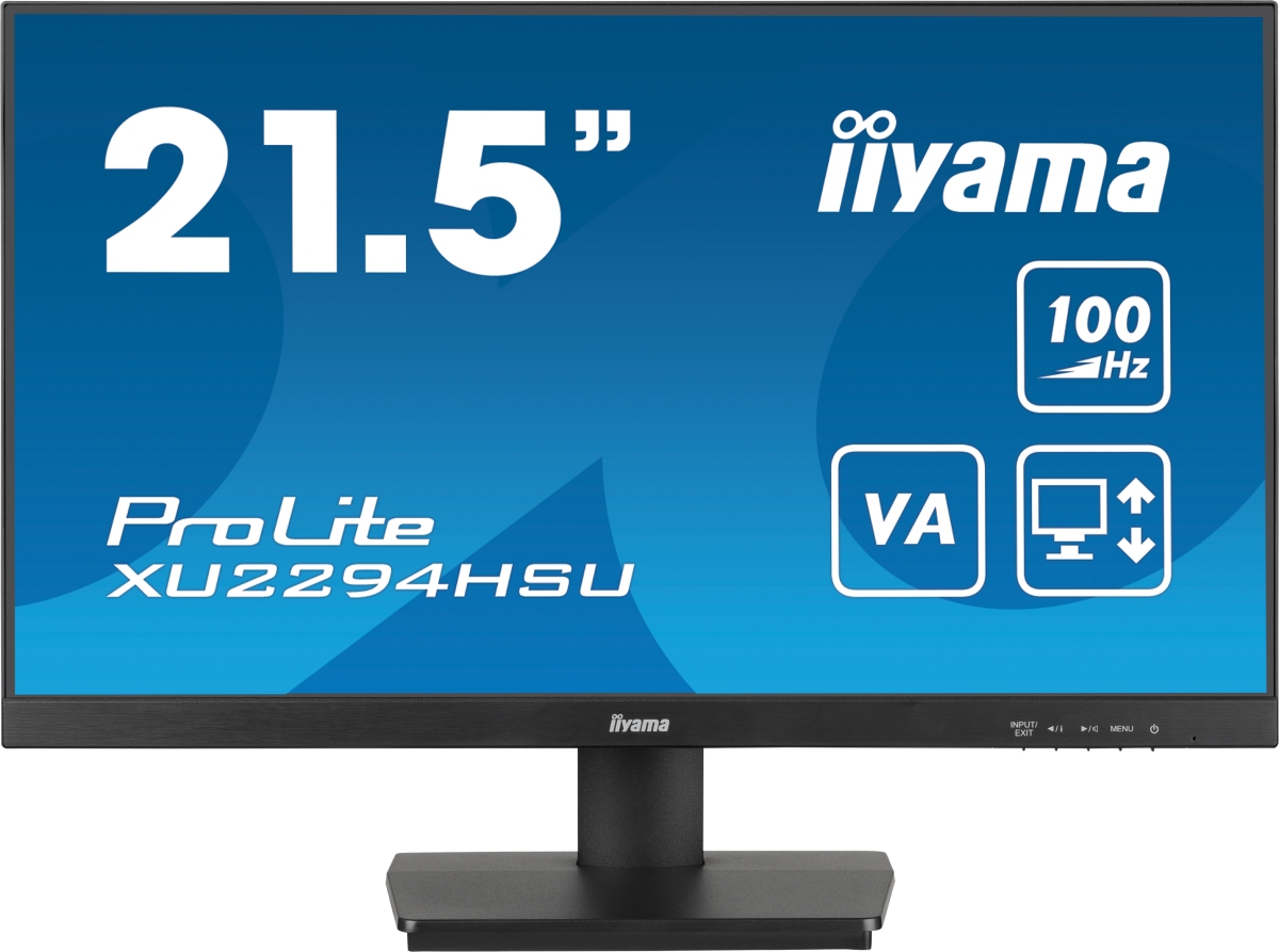 Grosbill Ecran PC Iiyama XU2294HSU-B6 21.5" FHD/100Hz/VA/1ms/FreeSync