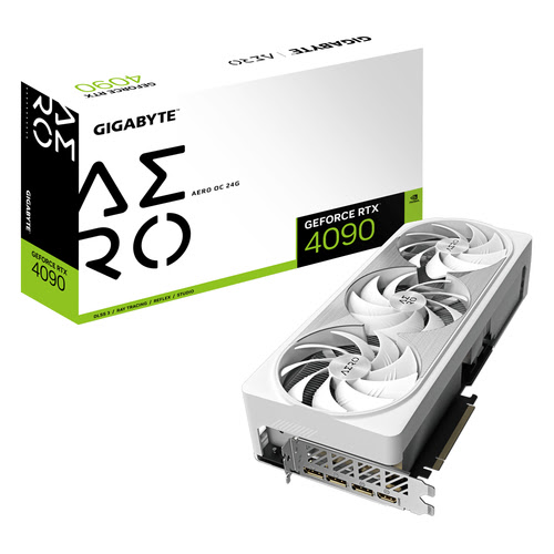 Gigabyte GeForce RTX 4090 Aero OC 24 GD - Carte graphique - 8