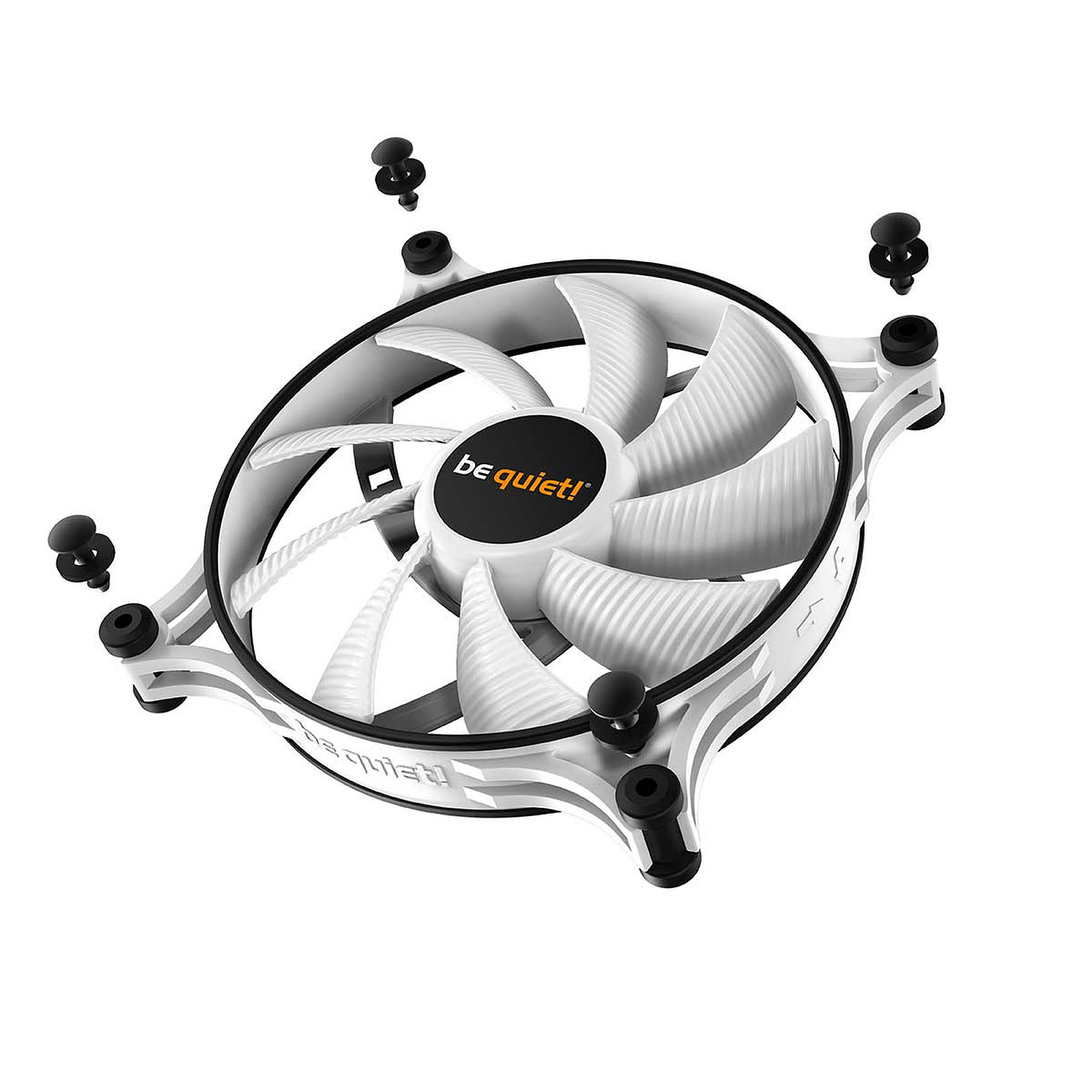 Be Quiet! Shadow Wings 2 140mm White - Ventilateur boîtier - 3