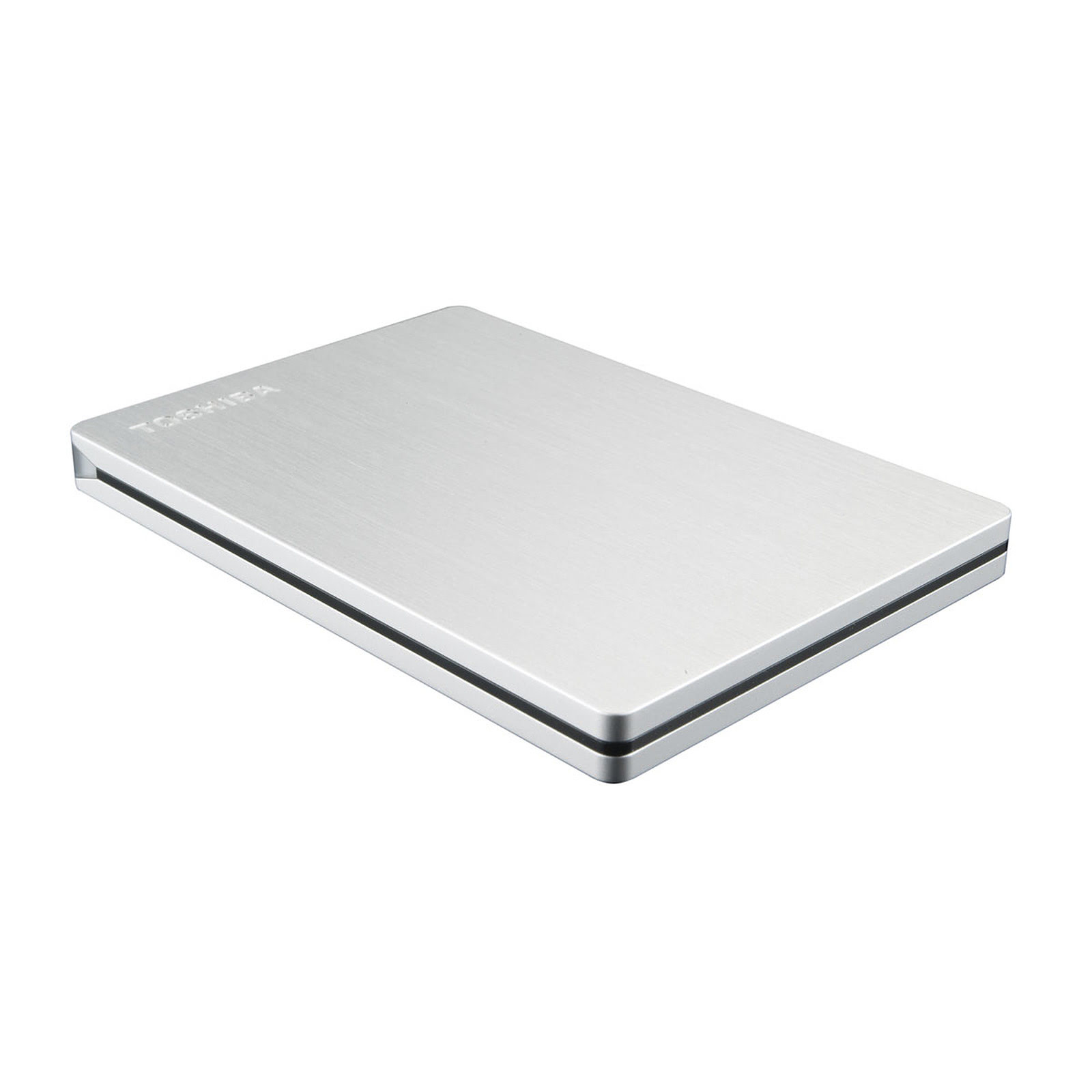 Toshiba 1To 2"1/2 USB3.0 Silver Canvio Slim - Disque dur externe - 0