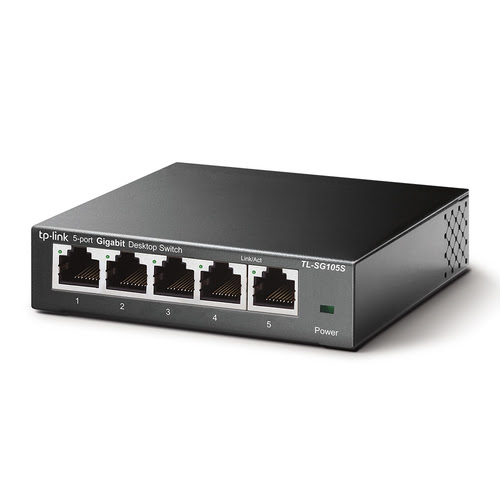 Switch TP-Link TL-SG105S - 5 ports 10/100/1000 - grosbill-pro.com - 1