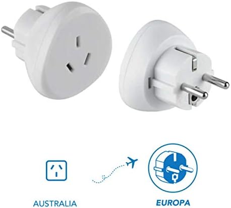 adaptateur de voyage Electrique CN/AUS vers EU - Grosbill Pro - 1