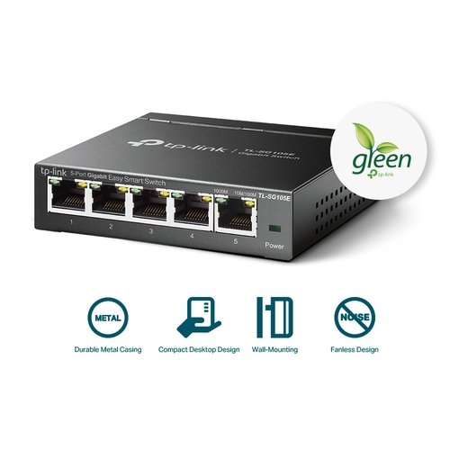 5 Port Gigabit Easy Smart Switch - Achat / Vente sur grosbill-pro.com - 4