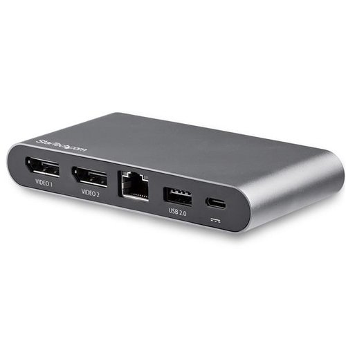 Grosbill Accessoire PC portable StarTech USB C Multiport Adapter Dual DP-PD