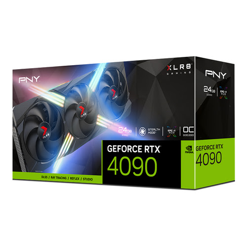 PNY RTX 4090 24GB XLR8 VERTO Overclocked Edition - Carte graphique - 18