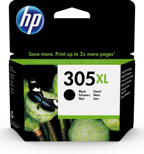 Toner 305XL Noir - 3YM62AE pour imprimante Jet d'encre HP - 0