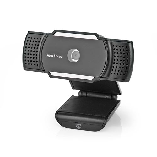 Nedis 2K@30fps - Autofocus/Micro/Noir  - Webcam - grosbill-pro.com - 0