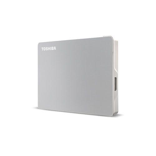 TOSHIBA Canvio Flex 1To 2.5p USB-C External Hard Drive Silver - Achat / Vente sur grosbill-pro.com - 1