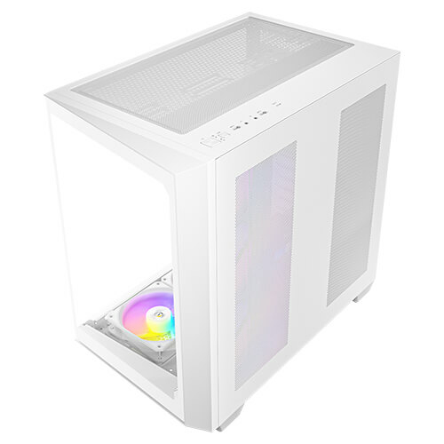 Antec C5 ARGB WHITE Blanc - Boîtier PC Antec - grosbill-pro.com - 4