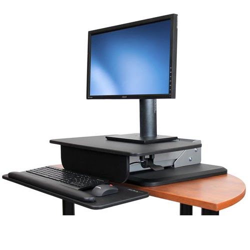Sit-to-Stand Workstation - Height Adjust - Achat / Vente sur grosbill-pro.com - 6
