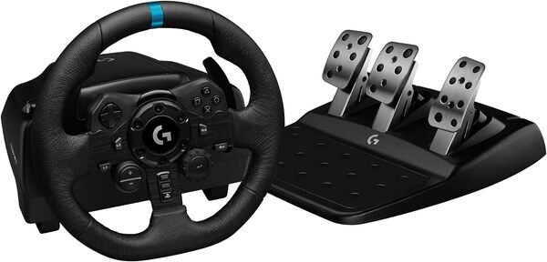 Grosbill Périphérique de jeu Logitech G923 Racing Wheel & Pedals - PC/PS4/PS5