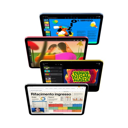 Apple iPad (2022) 64 Go Wi-Fi Rose - Tablette tactile Apple - 2