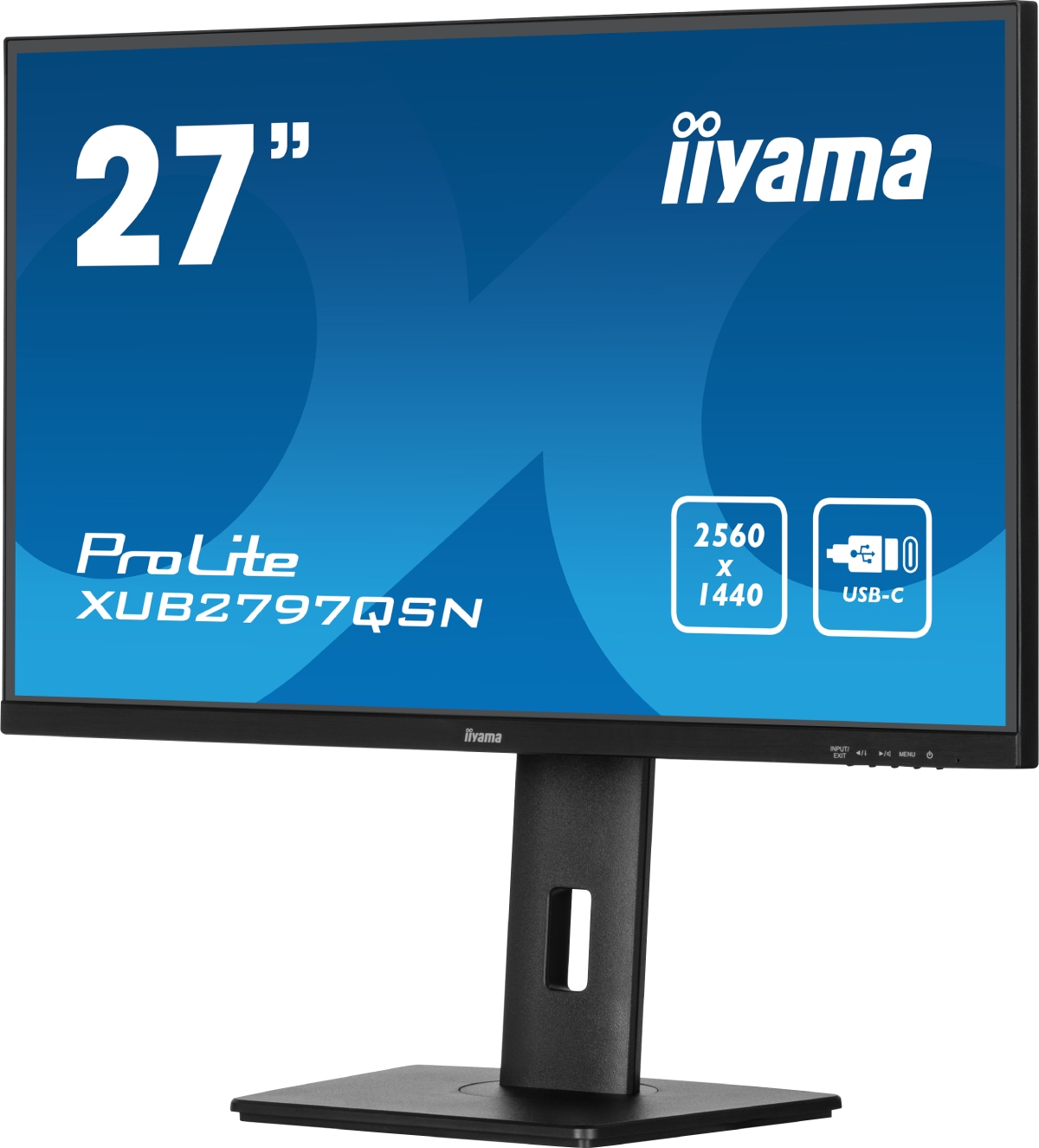 Iiyama 27"  XUB2797QSN-B1 - Ecran PC Iiyama - grosbill-pro.com - 3