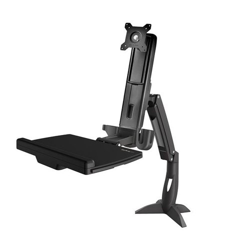 Monitor Arm Height Adjustable Sit Stand - Achat / Vente sur grosbill-pro.com - 3