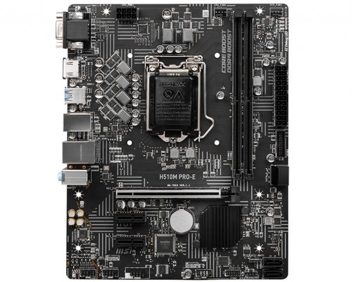 MSI H510M PRO-E Micro-ATX  - Carte mère MSI - grosbill-pro.com - 1