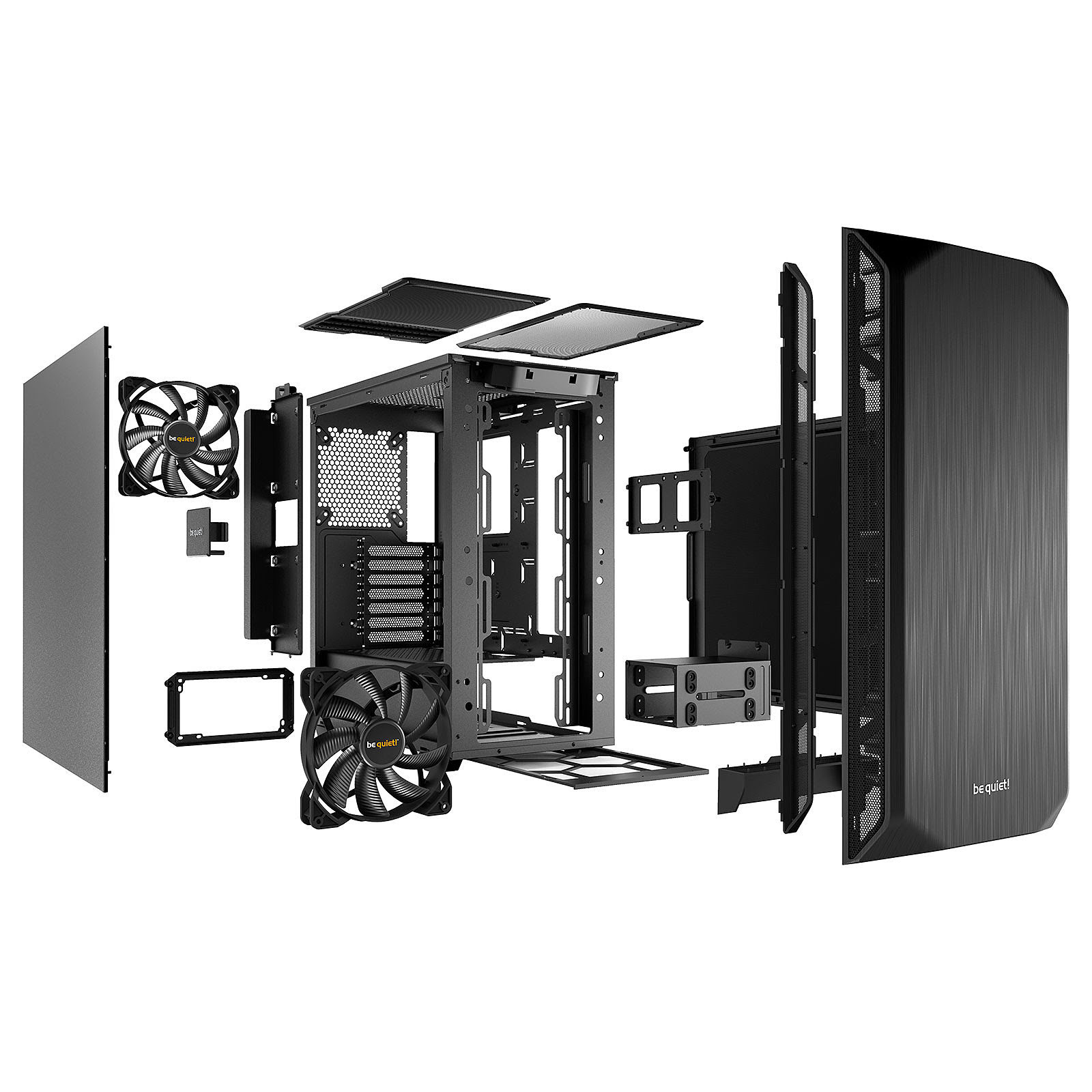 Be Quiet! Pure Base 500 Black BG034 Noir - Boîtier PC Be Quiet! - 1