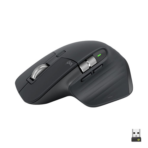 Logitech MX Master 3S Graphite - Souris PC Logitech - grosbill-pro.com - 0