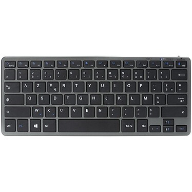 Bluestork KB MINI PC Bluetooth/2.4Ghz/Gris et Noir - Clavier PC - 0