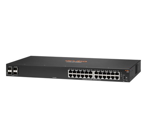 HPE Aruba 6100 24G 4SFP+Swch - Achat / Vente sur grosbill-pro.com - 1