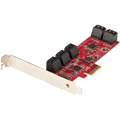 Grosbill Accessoire PC portable StarTech SATA PCIe Card/Controller Card 10 Ports