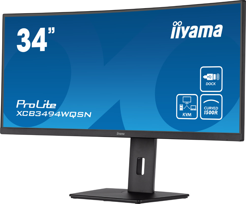 Iiyama 34"  XCB3494WQSN-B5 - Ecran PC Iiyama - grosbill-pro.com - 5