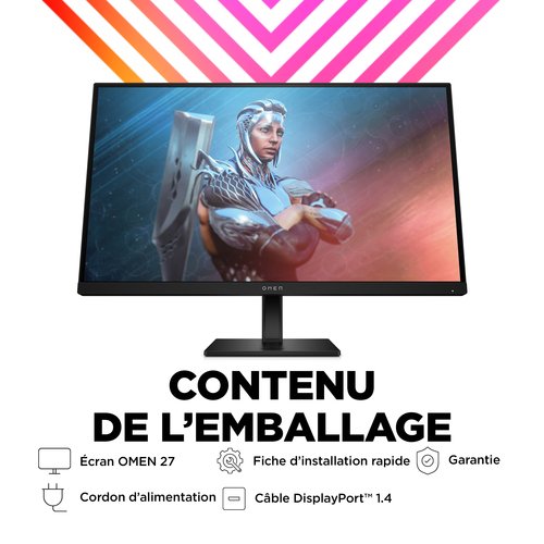 OMEN 27 FHD 165Hz Gaming Mon EMEA-INTL E - Achat / Vente sur grosbill-pro.com - 15