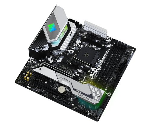 ASRock B550M Steel Legend Micro-ATX  - Carte mère ASRock - 2