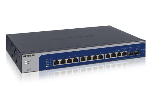 Grosbill Switch Netgear XS512EM - 12 (ports)/10 Gigabit/Sans POE/Manageable/2