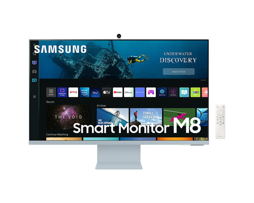 image produit Samsung Smart M8 - 32" 4K Smart Hub USB-C Grosbill