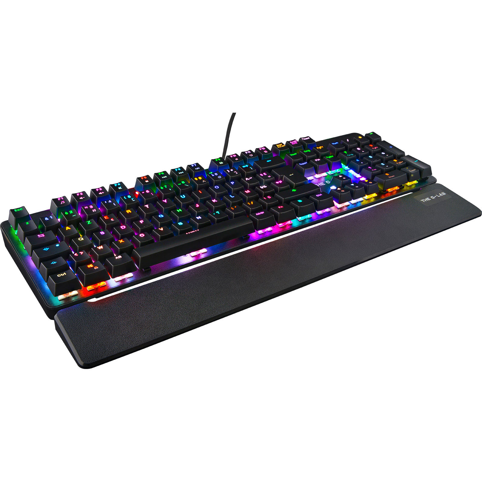 Clavier The G-lab Keyz Platinium Clavier Mécanique Gamer AZERTY FR