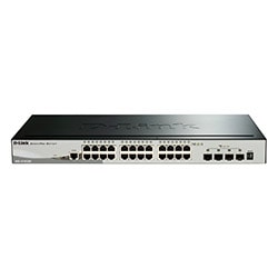 Grosbill Switch D-Link DGS-1510 - 24 (ports)/28 (ports)/10/100/1000/Sans POE/Empilable/Manageable
