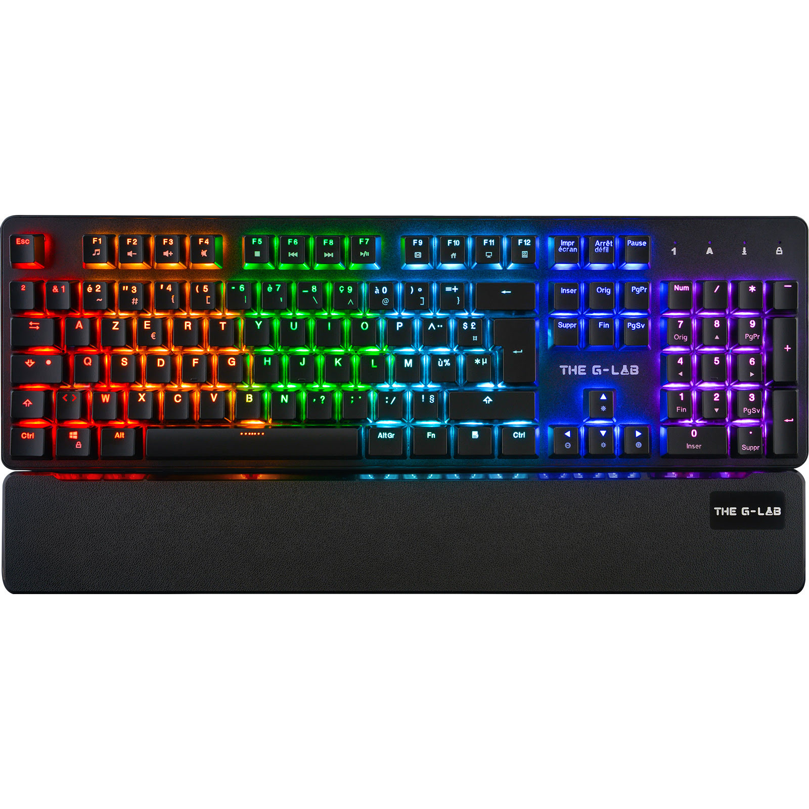 Keyz Rubidium-E - Noir/RGB/Filaire