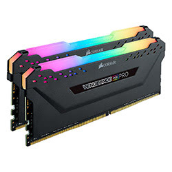 image produit Corsair Vengeance RGB Pro 16Go (2x8Go) DDR4 3200MHz Grosbill