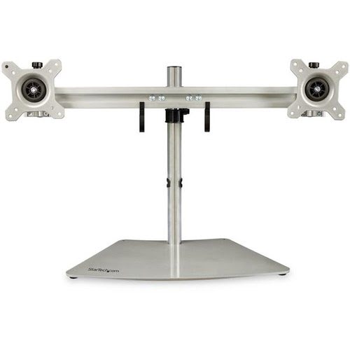 Grosbill Accessoire écran StarTech Dual-Monitor Stand - Horizontal - Silver