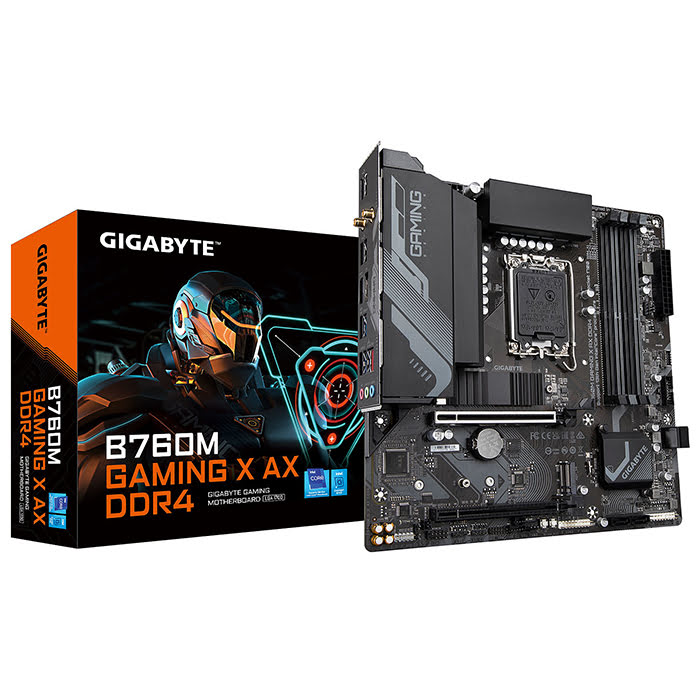 Gigabyte B760M G X AX DDR4 Micro-ATX  - Carte mère Gigabyte - 0