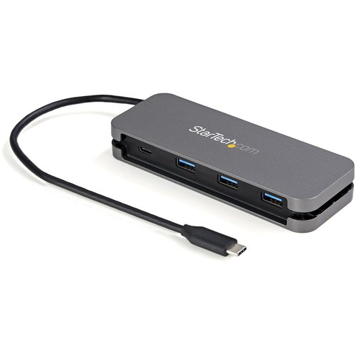 Grosbill Switch StarTech 4 Port USB C Hub 5Gbps 3A/1C- 11in Cable