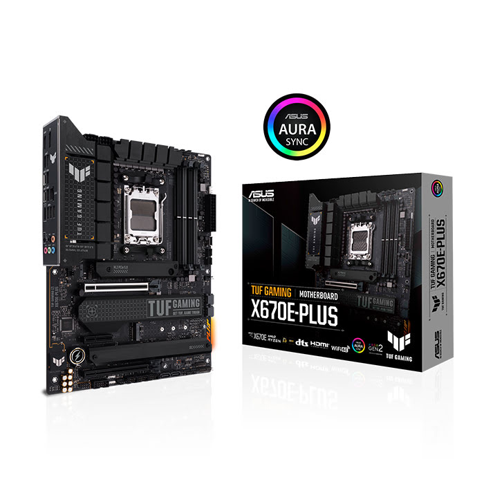 Asus TUF GAMING X670E-PLUS ATX  - Carte mère Asus - grosbill-pro.com - 0